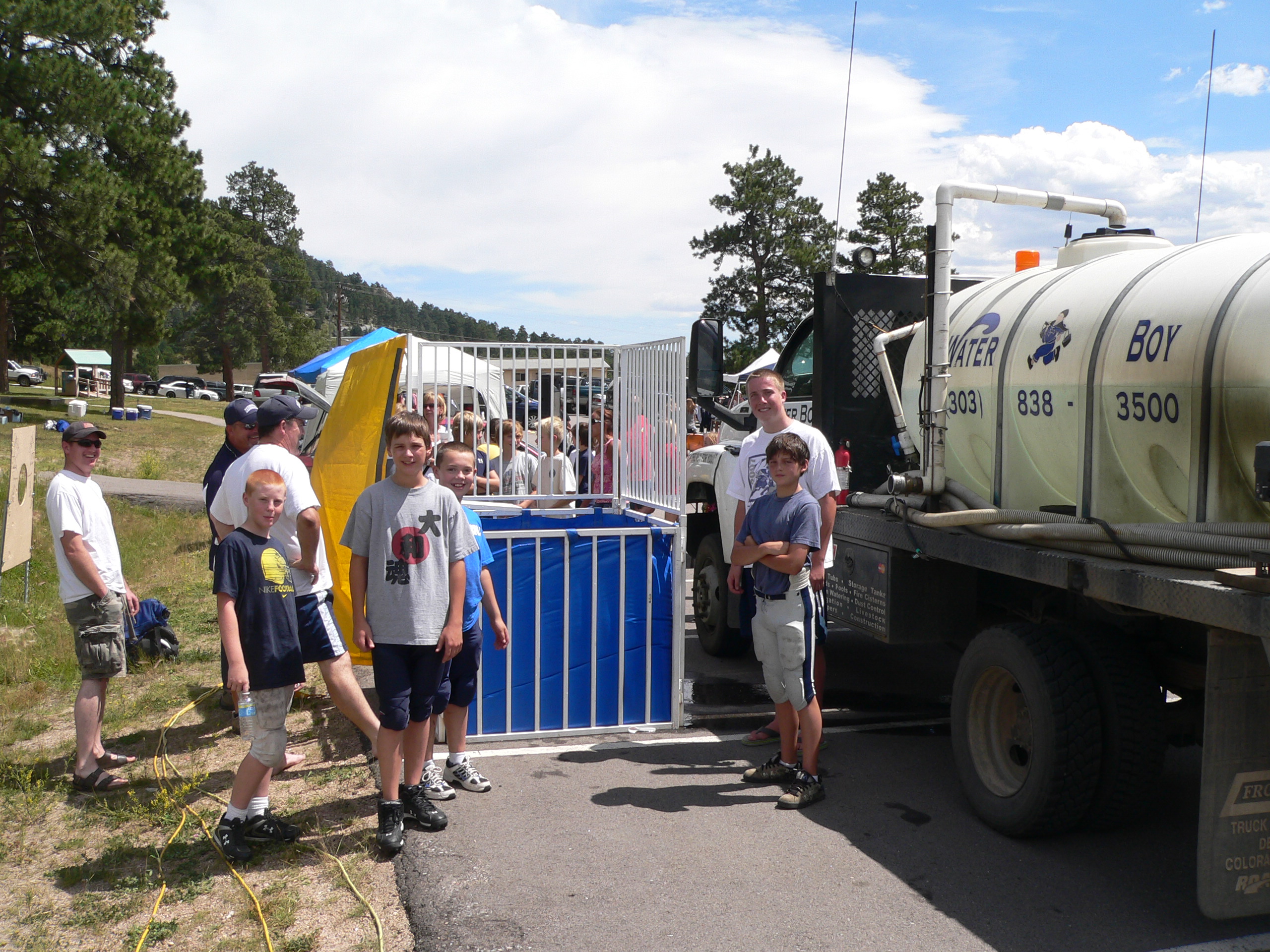 ...and dunk tanks, too!