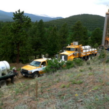 drilling rig and wb truck 3